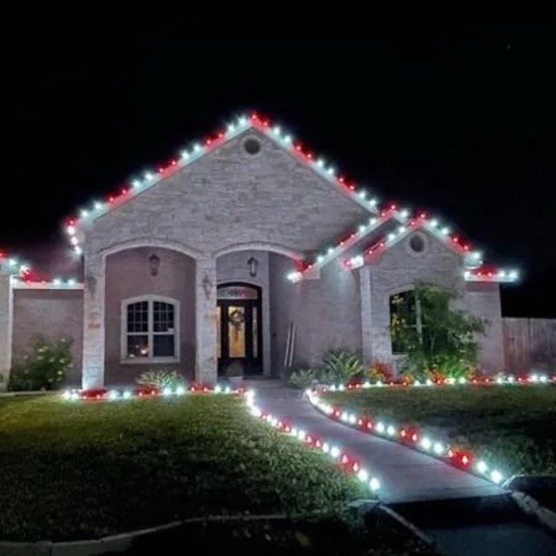 Christmas lights Trophy Club