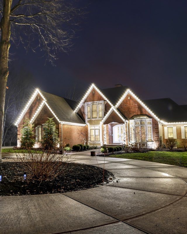 Christmas lights Trophy Club