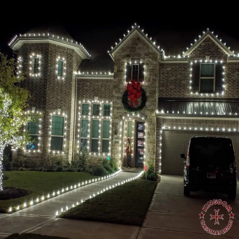 Christmas lights Trophy Club